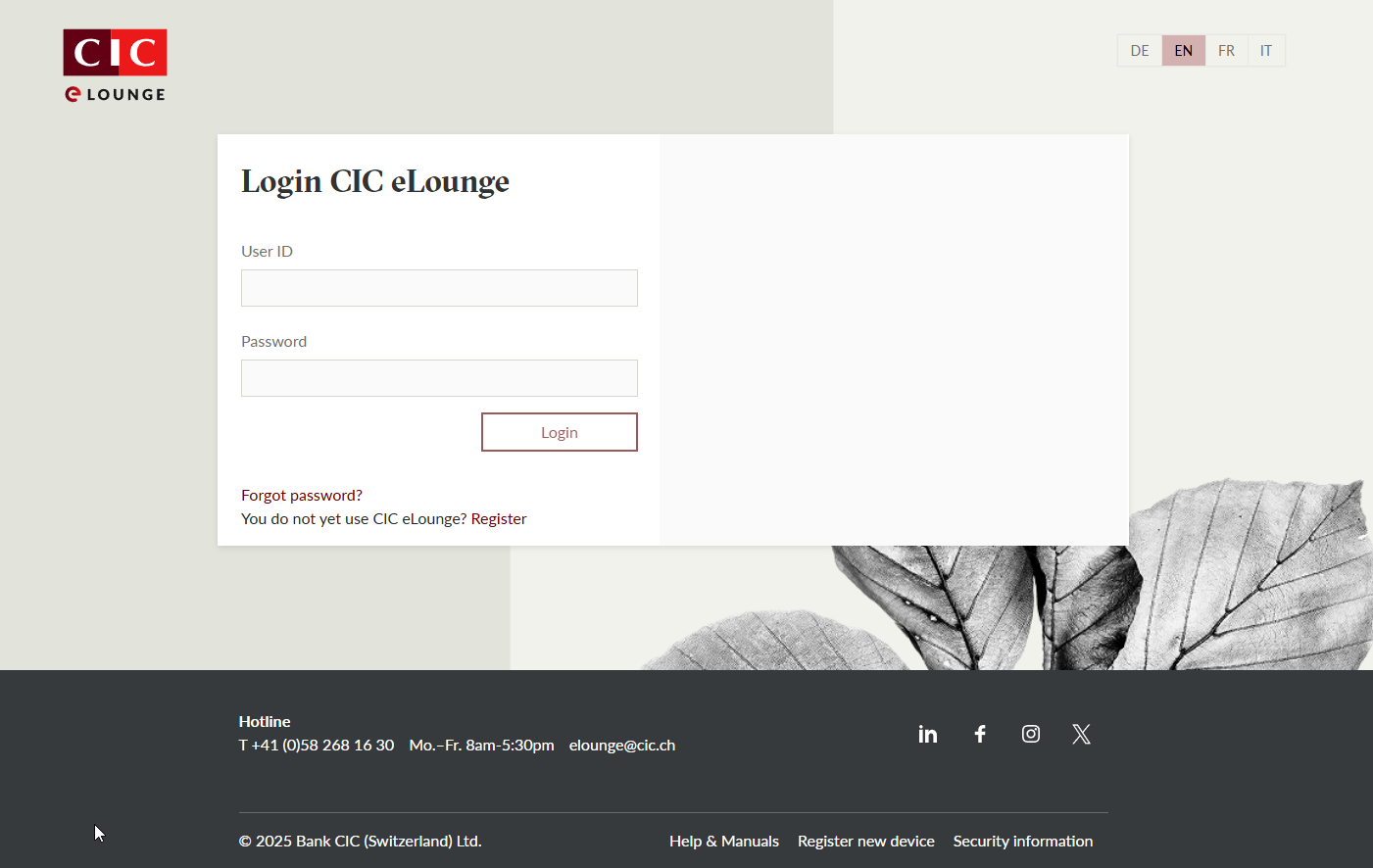 Registration - Step 1